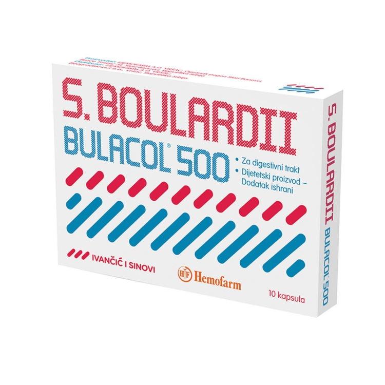 BULACOL Bulacol 500mg 10 kapsula - Slika 1