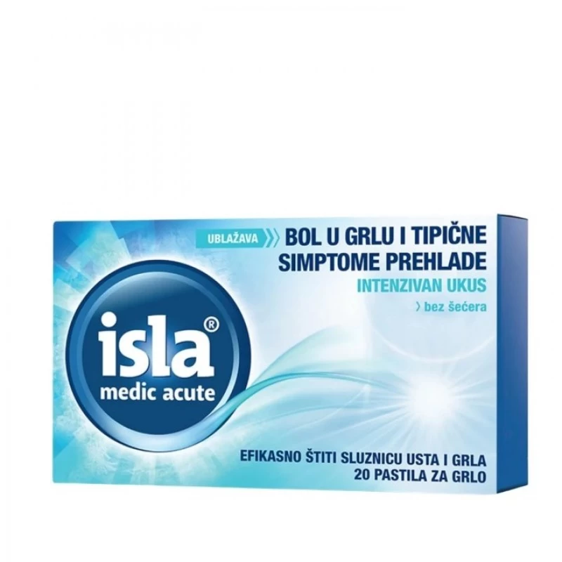 ISLA-MEDIC-ACUT-PASTILE-A-20-800x800 Isla medic acute pastile, 20 kom - Slika 1