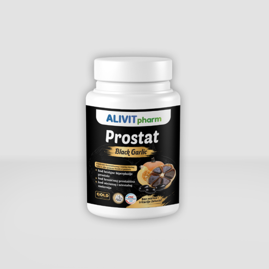PROSTAT Black Garlic Prostat, 60 kapsula - Slika 1