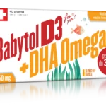Babytol D3+DHA omega, 60 kapsula