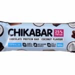 Chikabar preliveni proteinski bar kokos 60g