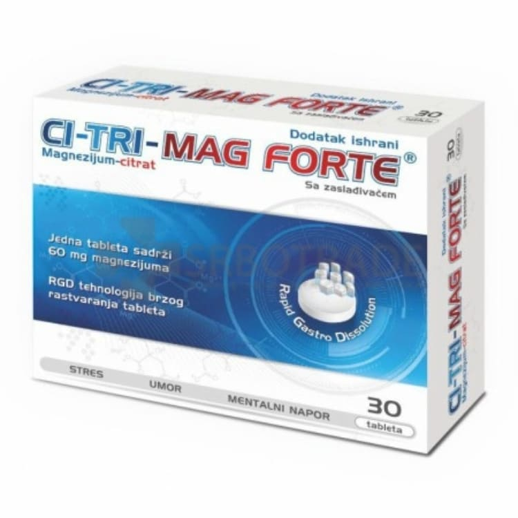 ci-tri-mag-forte-30-tableta- Ci-Tri-Mag Forte 30 tableta - Slika 1