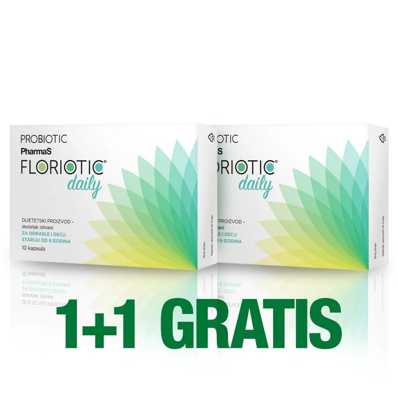 floratic Floriotic daily 10 kapsula 1+1 gratis - Slika 1