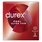 Durex Feel Ultra Thin prezervativi 3 kom.