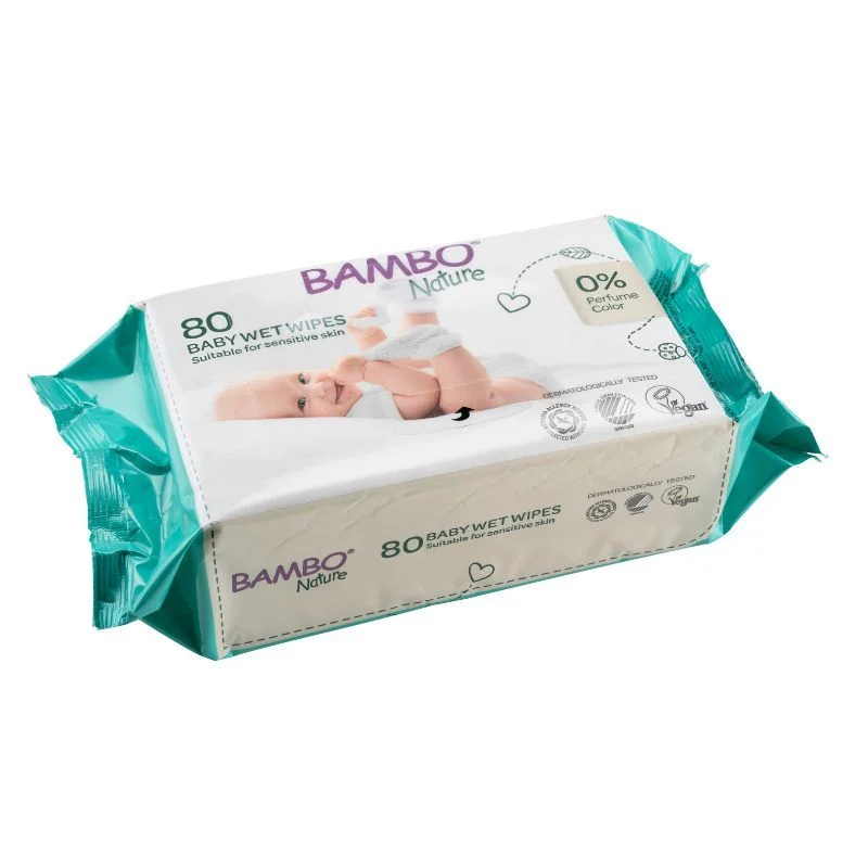 bambo-maramice Bambo nature vlažne maramice A80 - Slika 1