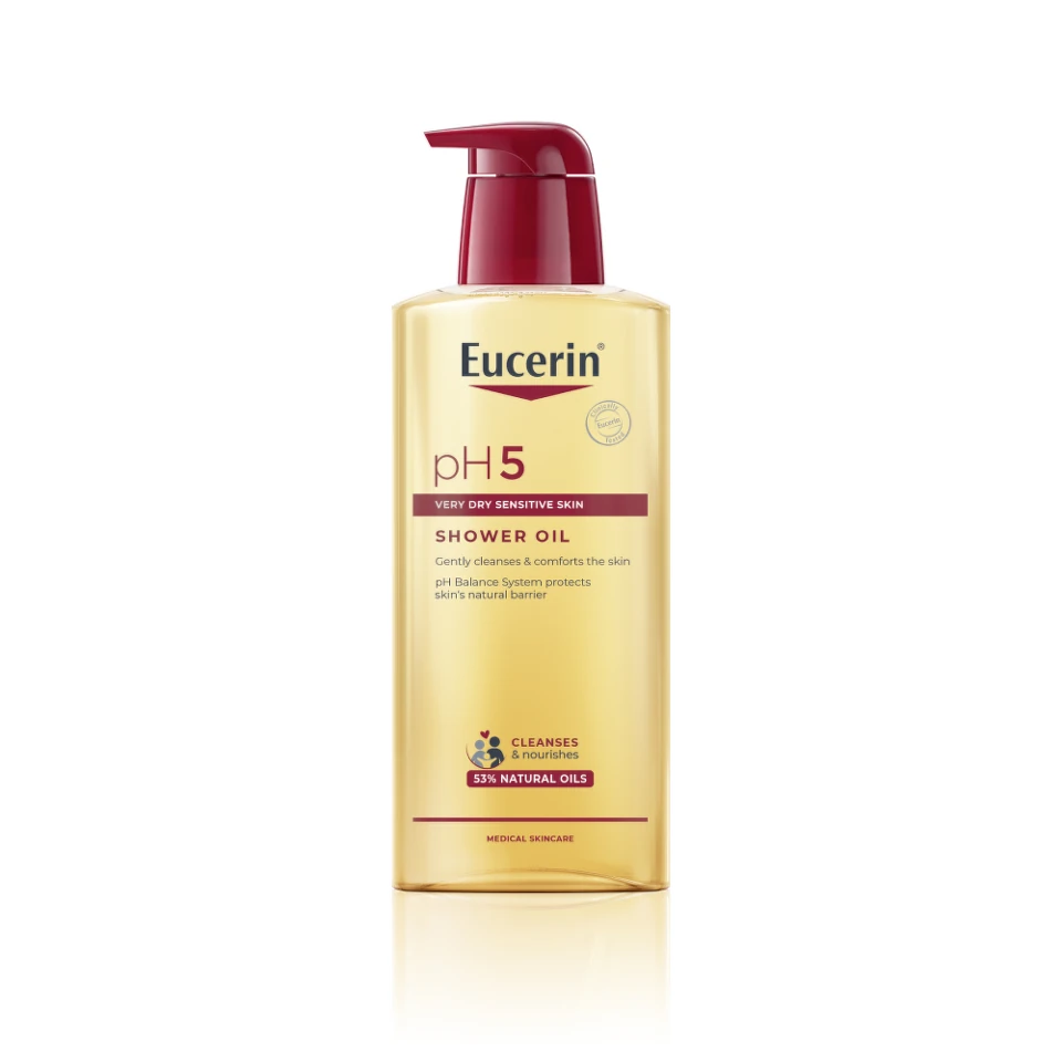 eucerin-29 Eucerin pH5 Ulje za tuširanje sa pumpicom 400 ml - Slika 1