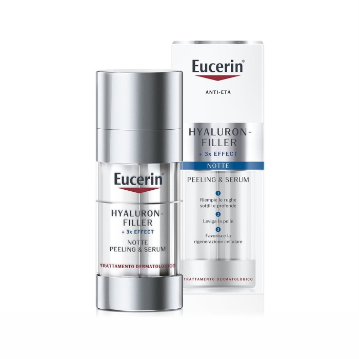 eucerin-3 Eucerin Hyaluron-Filler Noćni intenzivni serum 2 x 15 ml - Slika 1