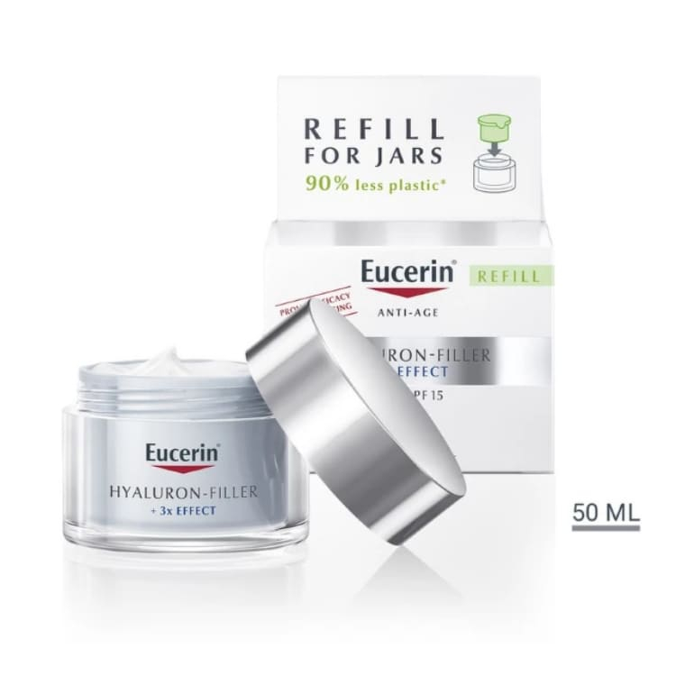 eucerin Eucerin Hyaluron-Filler Dnevna krema za suvu kožu SPF 15 50 ml - Slika 1