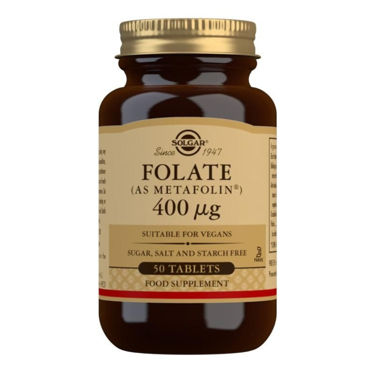 folate Solgar Folat 400mcg 50 tableta - Slika 1