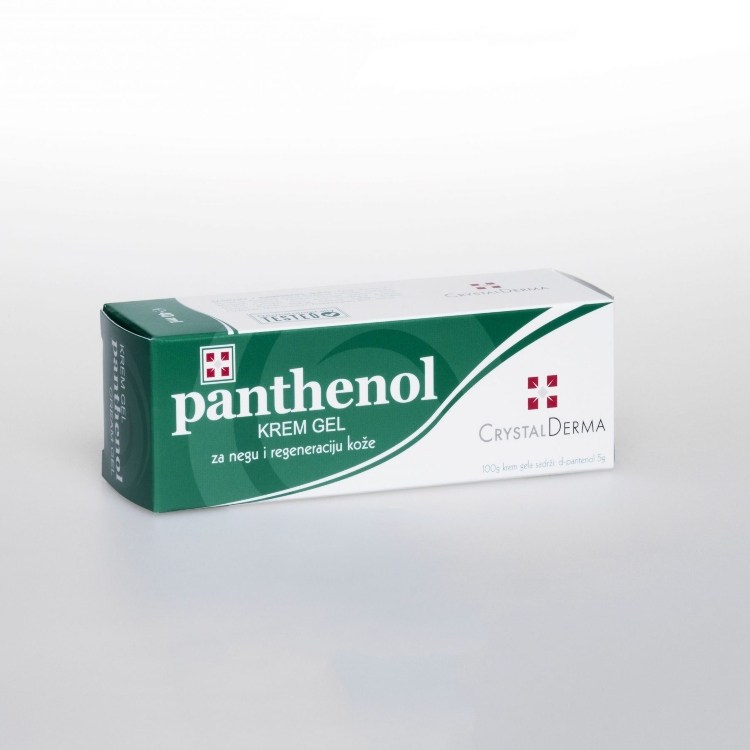 panthenol-krem-gel-40ml-srbotrade Panthenol krem-gel 40ml Crystal derma - Slika 1