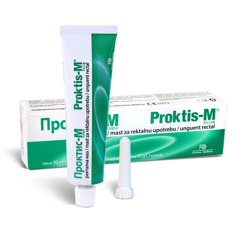 proktis-m Proktis M plus, rektalna mast 30g - Slika 1