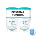 Vichy DEO-DUO Anti-Transpirant Intense Roll-on 48h 2x50ml (green cap) 50ml+50ml